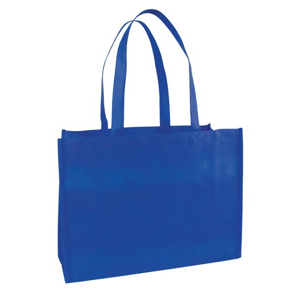 Blue non woven bag