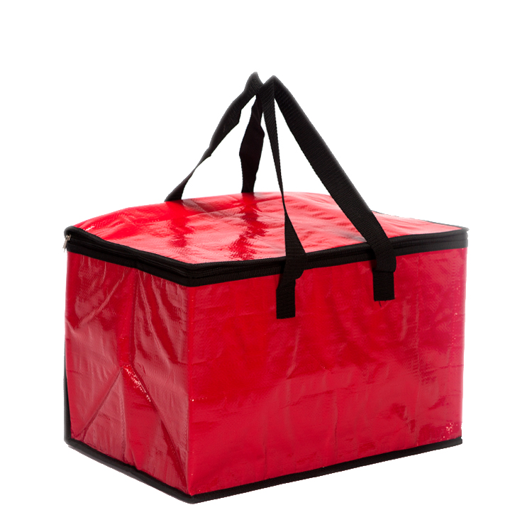 Red cooler bag
